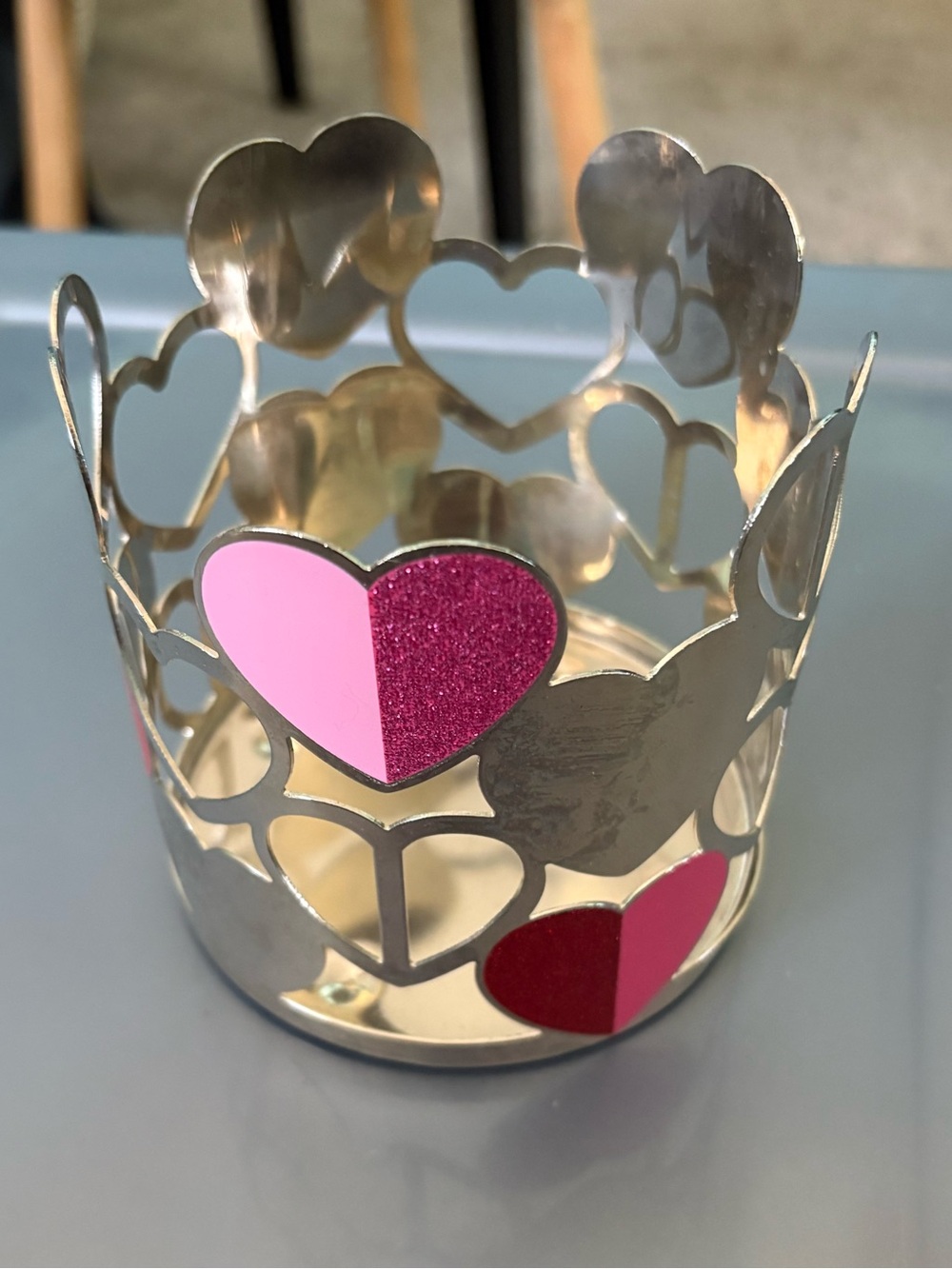 Yankee Candle Valentine’s Day heart candle holder